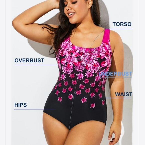 Leopard Print Racerback Tankini Top (Only) - Picture 7 of 8